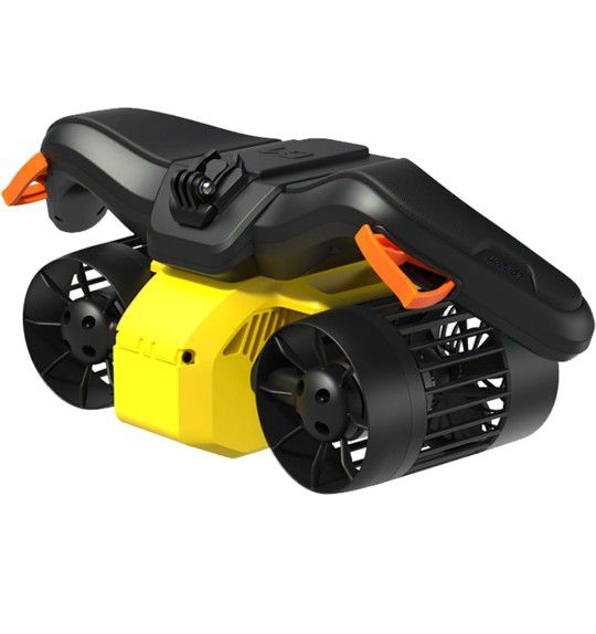 LEFEET C1 Underwater Scooter Dual Motors: Max 60min Battery Life Scooters with Action Camera Mount IPX8 100FT Waterproof for Water Sports, Swimming Po