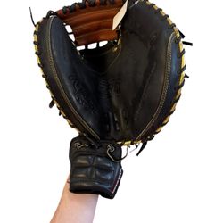 Rawlings Pro Series 33 In Right Handed Catchers Glove 