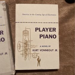 Player Piano  By Kurt Vonnegut Jr First Edition