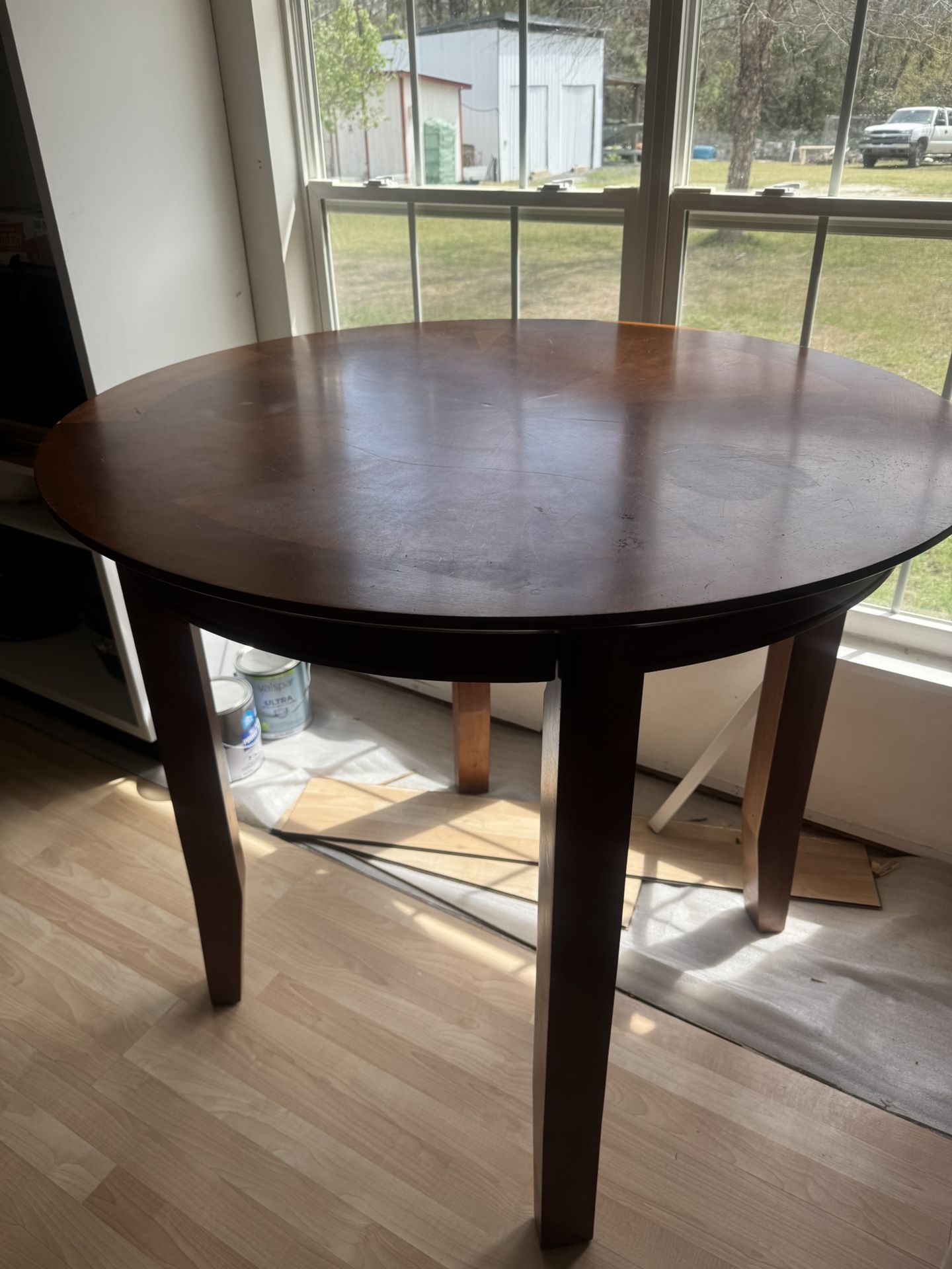 High Top Table With Chair