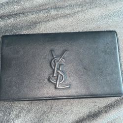 Yves Saint Laurent Black Leather Handbag