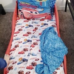 Toddler Lightning McQueen Button