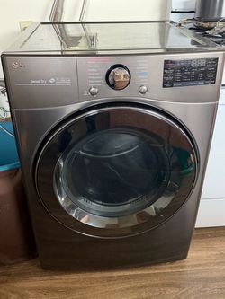 LG Front Load Washer and  Dryer with Sensor Dry