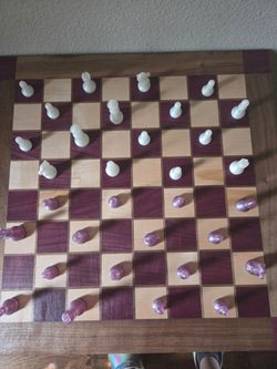 Handmade Chess Table