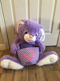 21” Easter Bunny With Basket