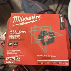 Brand new Milwaukee all day 360 laser