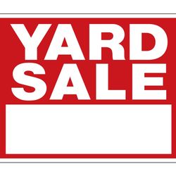 YARD SALE - SATURDAY JULY 11th 8am-2pm 