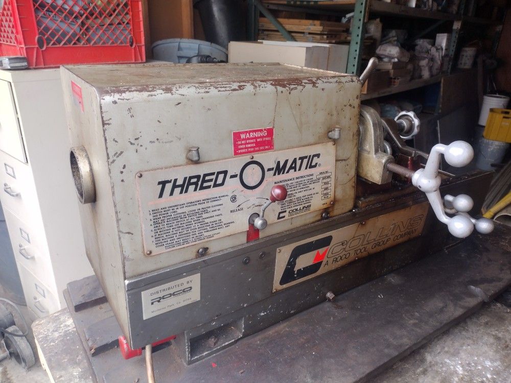 Thread-o-matic Commercial Pipe Threader