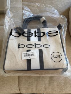 Bebe Mini Canvas Satchel Black