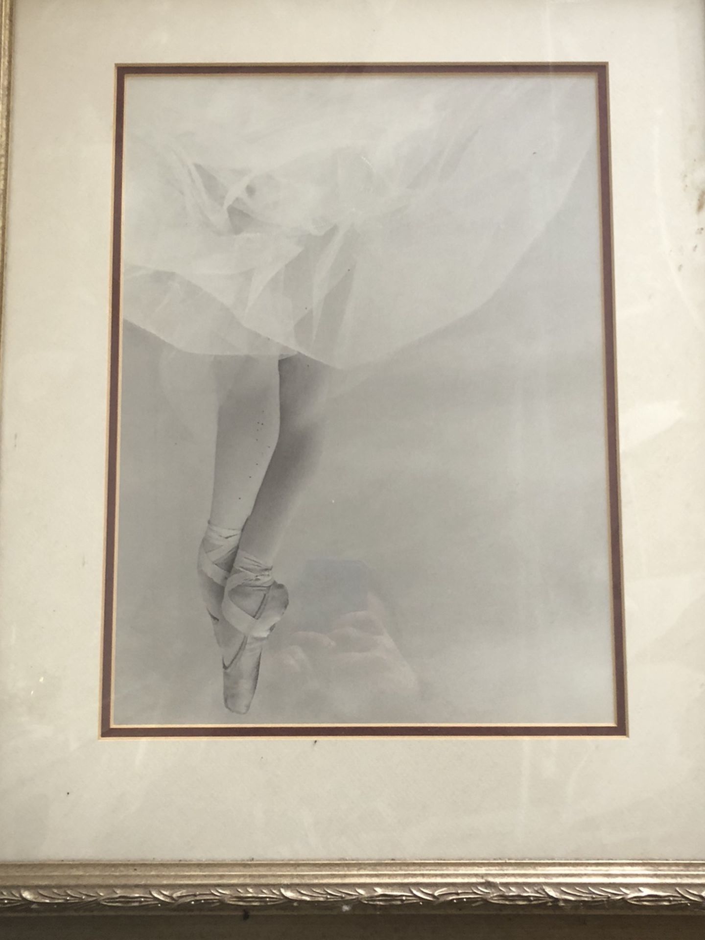 Framed Ballet Picture
