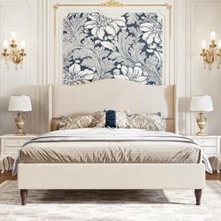 Brand new king bed frame with a 12” casper memory foam mattress included $500 < Same day delivery available > Hablo español 