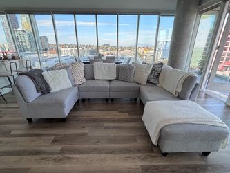 Sectional Couch - Grey
