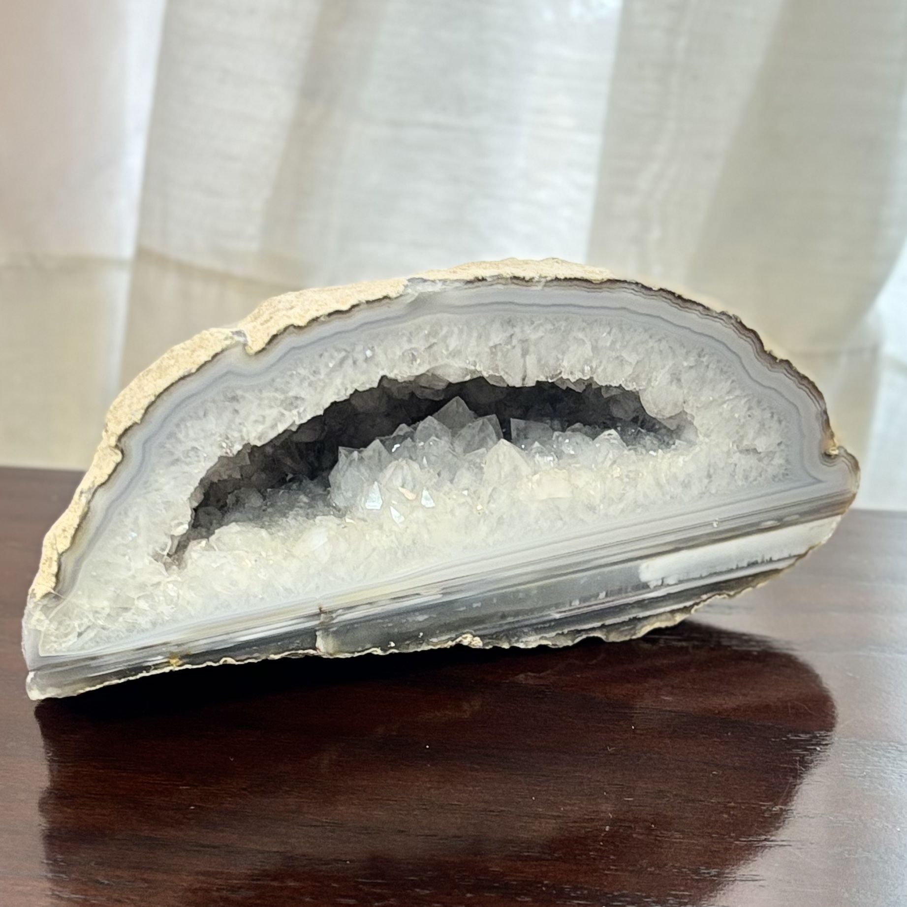 Blue Lace Agate Geode