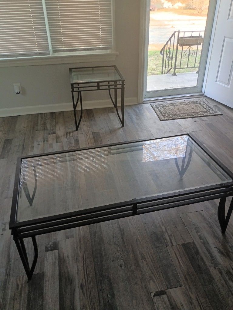 3 Glass Tables
