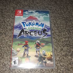 Pokémon Arceus Nintendo switch