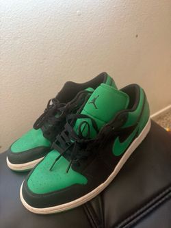 green nike jordans size 12