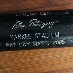 2005 Bat day A-Rod Bat