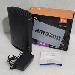 ARRIS G20 Cable Modem Router Combo Fast DOCSIS 3.1 Multi-Gigabit WiFi 6 AX3000