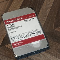 14 Tb HDD WD Red (Like New) 