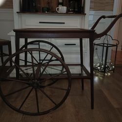 Antique  English Tea Cart - Classic Stlyle