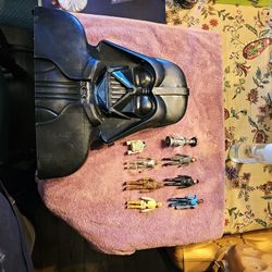 Vintage 1977 Darth Vader Action Figure Case