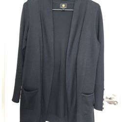 JM Collection Black Cardigan
