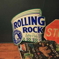 Rolling Rock Extra Pale Premium Beer Sign