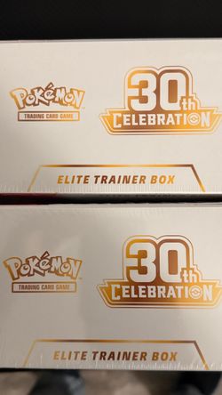 Pokémon TCG 25th Celebration Elite Trainer Box x2