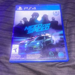 need for speed Ps4