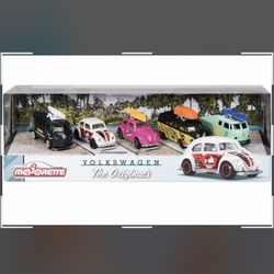 NEW Majorette - Volkswagen The Originals 5-Car Gift Pack