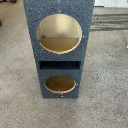 2 10 Inch Subwoofer Box 📦 