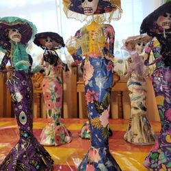 Catrinas, Day Of The Dead, Dia De Los Muertos