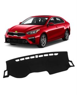 Kia Forte 2019-2024 Dashboard Cover – Protector de Tablero Negro