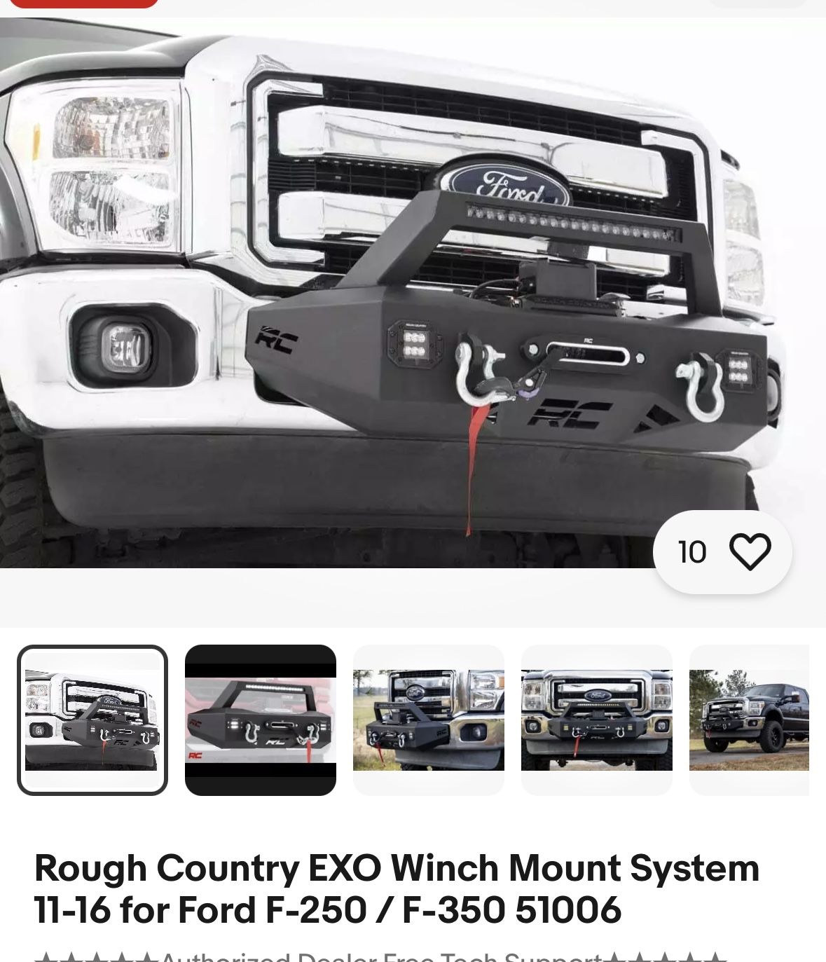 F250 F350 Winch Bumper