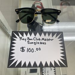 Ray Ban Club Master Sunglasses 