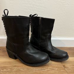 Harley Davidson Leather Boots Women's
