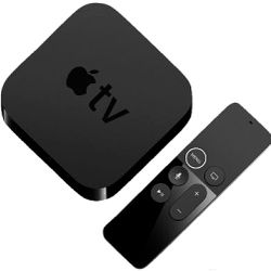 AppleTV 4K 1st Gen w/ Remote, Power Cord, and HDMI Cable