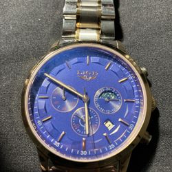 iLGE Chrono Watch Two Tone 