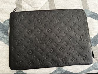 LV leather pouch