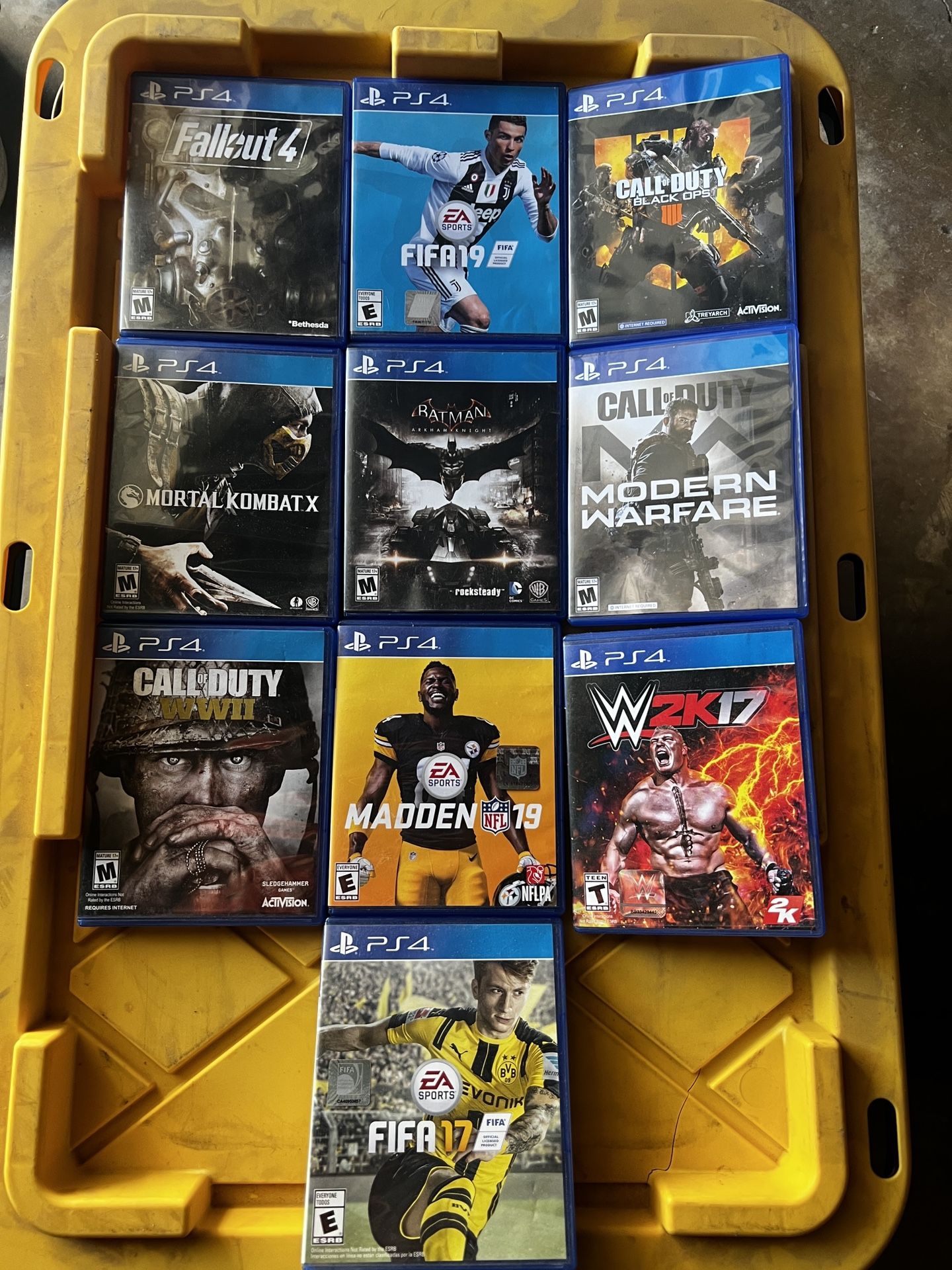 PS4 Games 20 For all 10