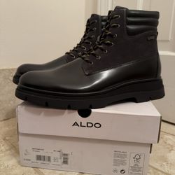 New Men’s Aldo Leather Boots Size 10.5