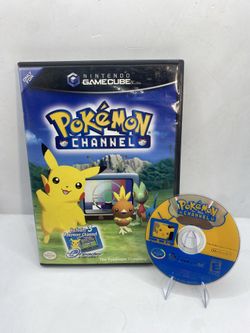 Pokemon Channel (Nintendo GameCube, 2003) No Manual! Tested & Working! Clean