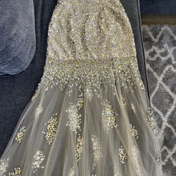Beautiful Long Gold Dress