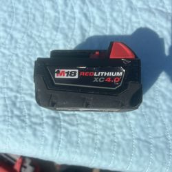 Milwaukee M18 XC 4.0 battery