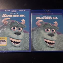 Monsters Inc Blu Ray