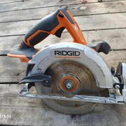 RIDGID 18V Cordless 6-1/2" Circular Saw (Gen5X Style)