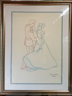 Cinderella and Prince Charming concept art