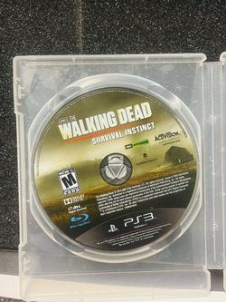 Walking Dead Survival Instinct (Rare) PlayStation 3