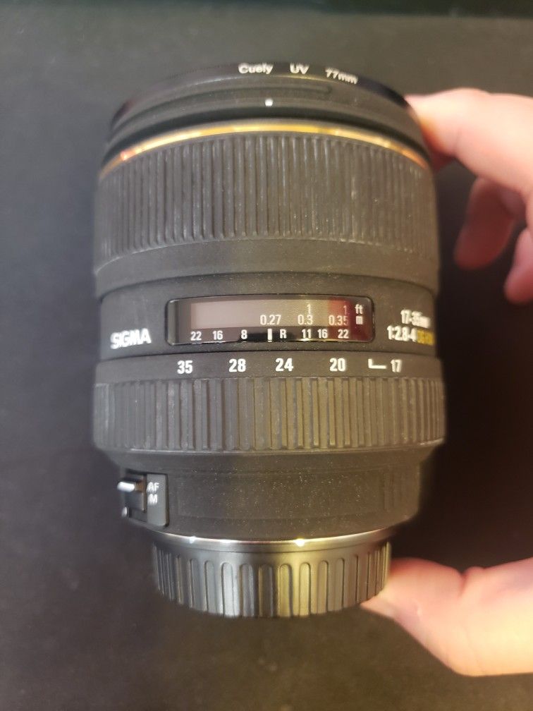 Sigma AF 17 35mm F/2.8 4 D DG EX HSM Lens
