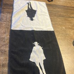 Large Clint Eastwood golf towel